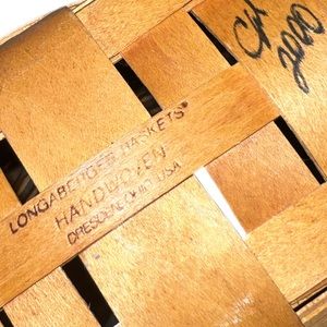 Original Longaberger Basket 2000
